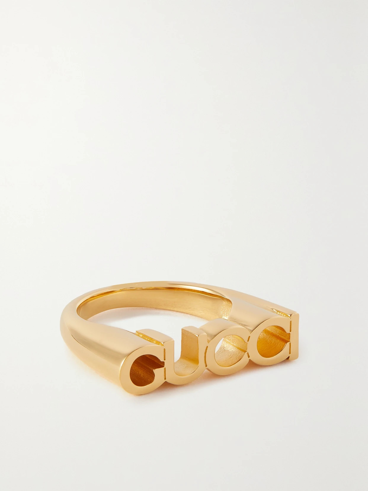 Gucci - Gold-tone Ring - S | NET-A-PORTER (US)