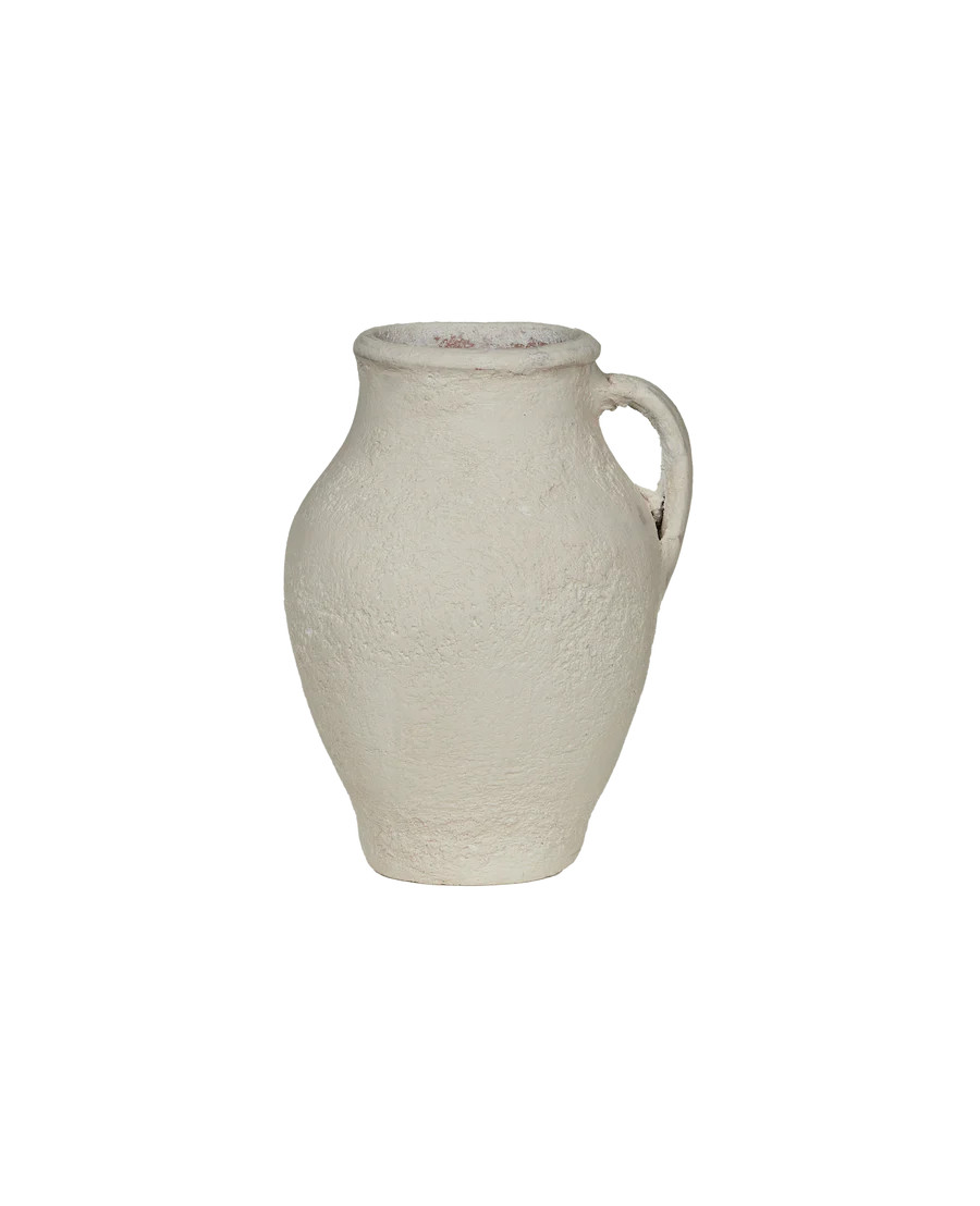 Olive Ateliers Vintage Turkish Avanos Vase - Limewash | Olive Ateliers