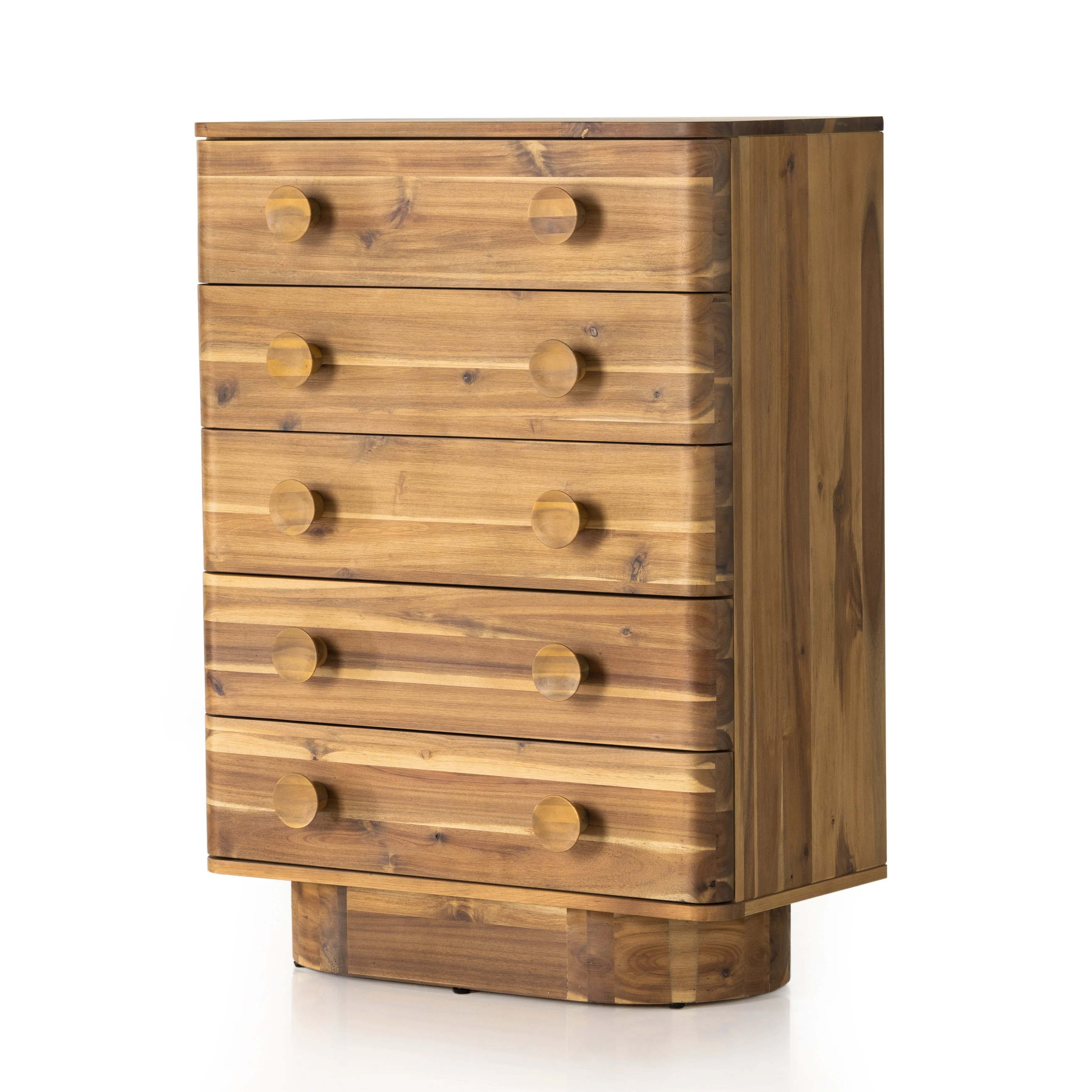 Mallory 5 Drawer Dresser-Light Acacia | StyleMeGHD
