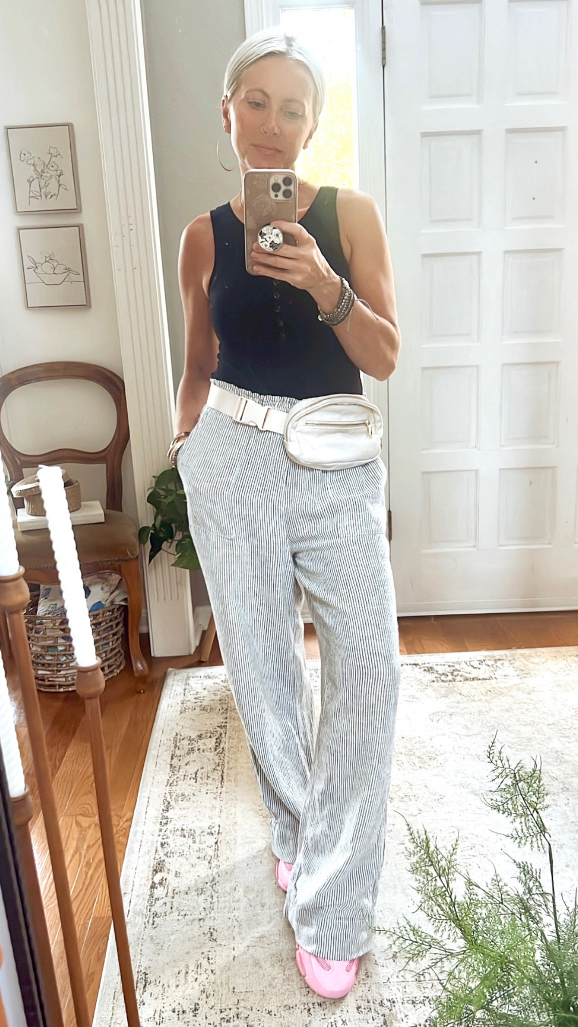 When you forget your hanging clothes on your weekend trip, enter pants from 
Wal-Mart into the wardrobe 🤎

#walmartstyle #amazonstyle 

#LTKunder50 #LTKstyletip