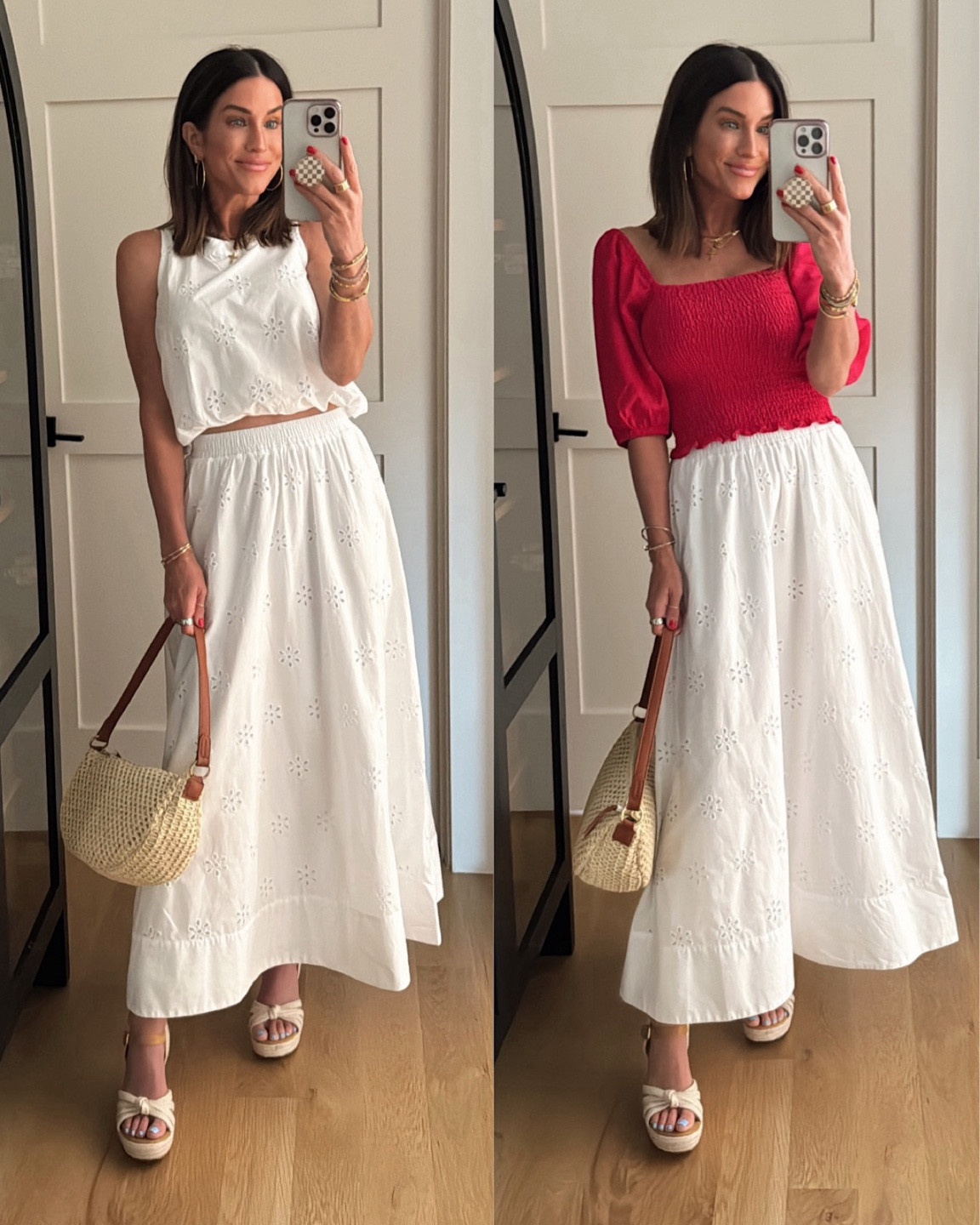 This eyelet set is SO NICE, and I love that you can wear the skirt with just about any top. Everything is true to size!

#LTKFindsUnder100 #LTKStyleTip #LTKFindsUnder50