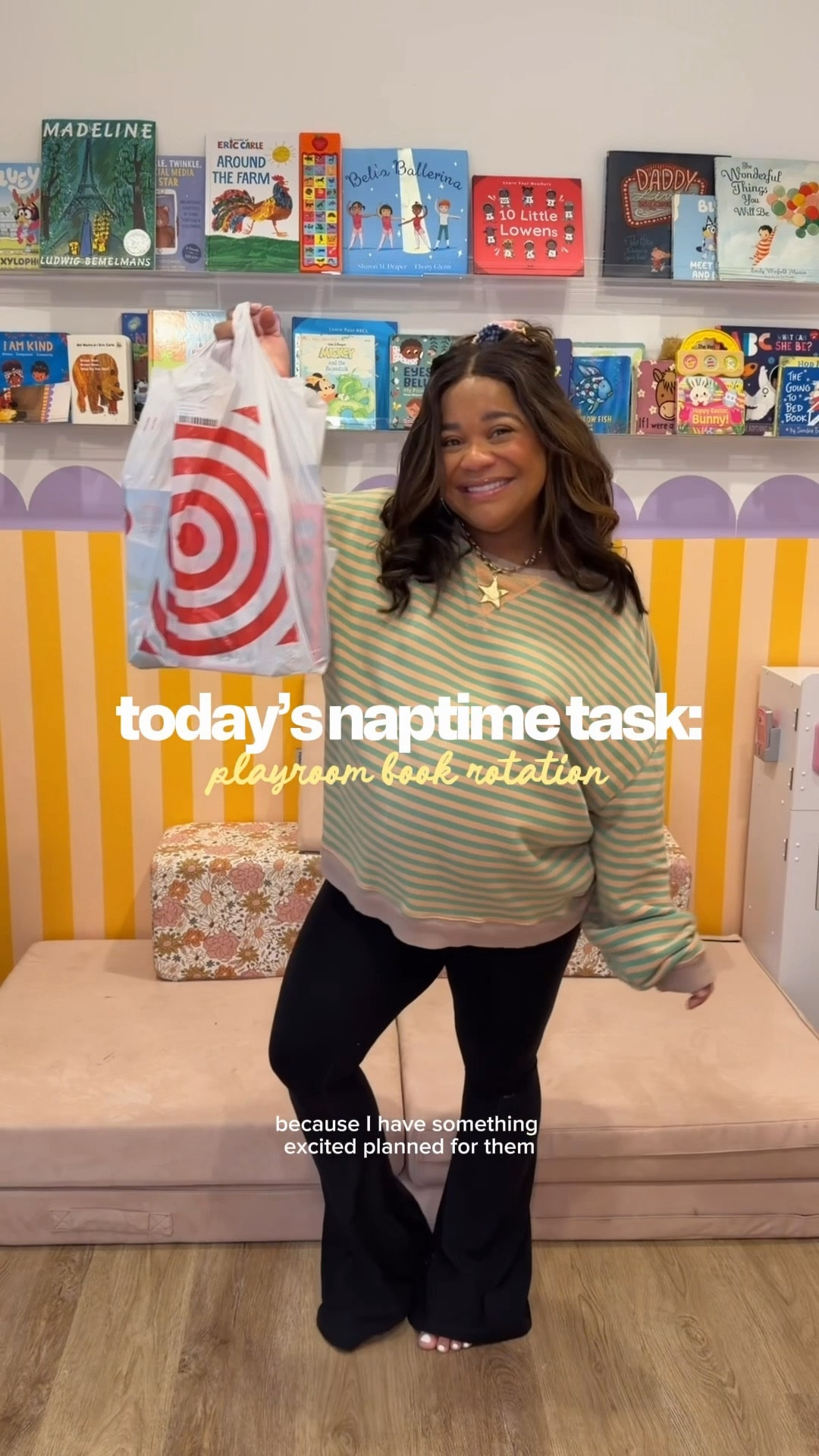 #ad will never say no to books around here 📚 doing a book rotation and swapping in some new finds I picked up from @target for the kids and swapping out some donations for the little free library in our neighborhood!!

I love the variety of what we can find for the kids @target & if you’d like details on what we grabbed and more suggestions, comment “SHOP” or find these in my
@shop.lt #liketkit #targetbooks targetpartner target toddlerbooks kidsbooks bookfinds momvlog

#LTKdayinmylife #LTKmomlife #LTKKids