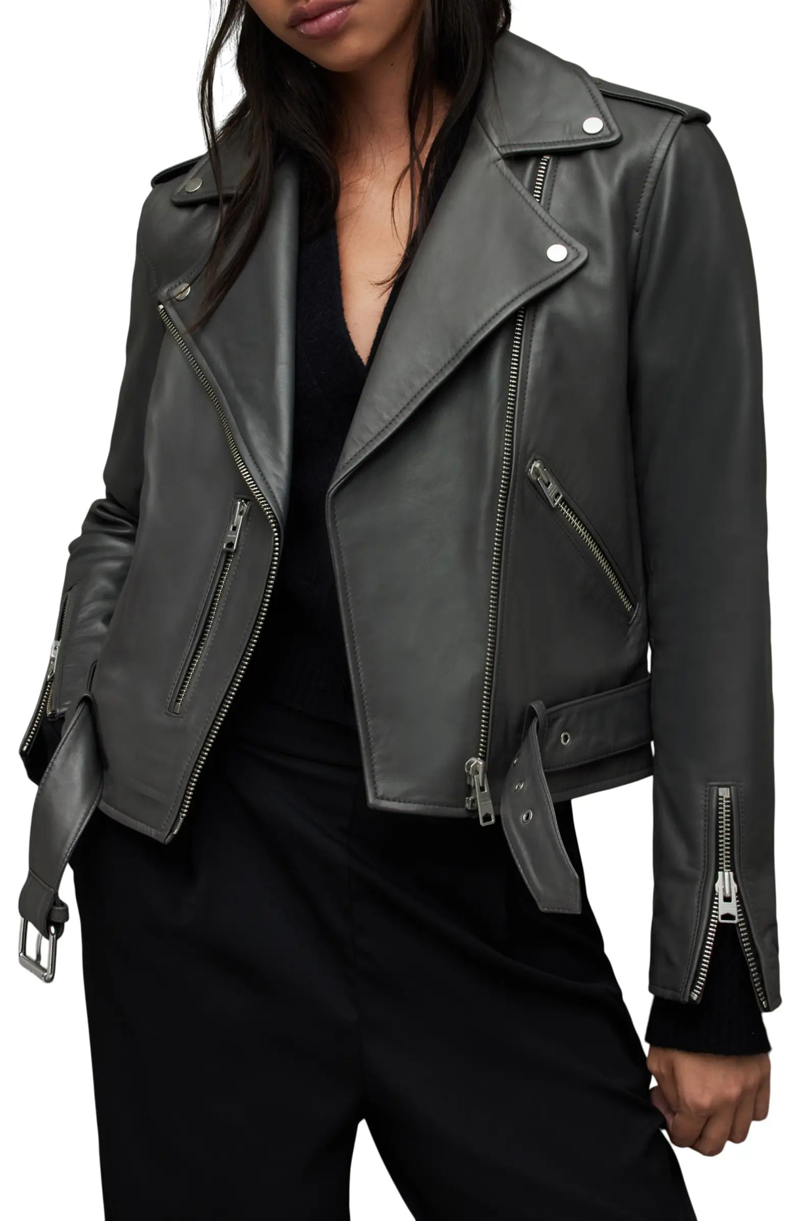 Balfern Leather Moto Jacket | Nordstrom