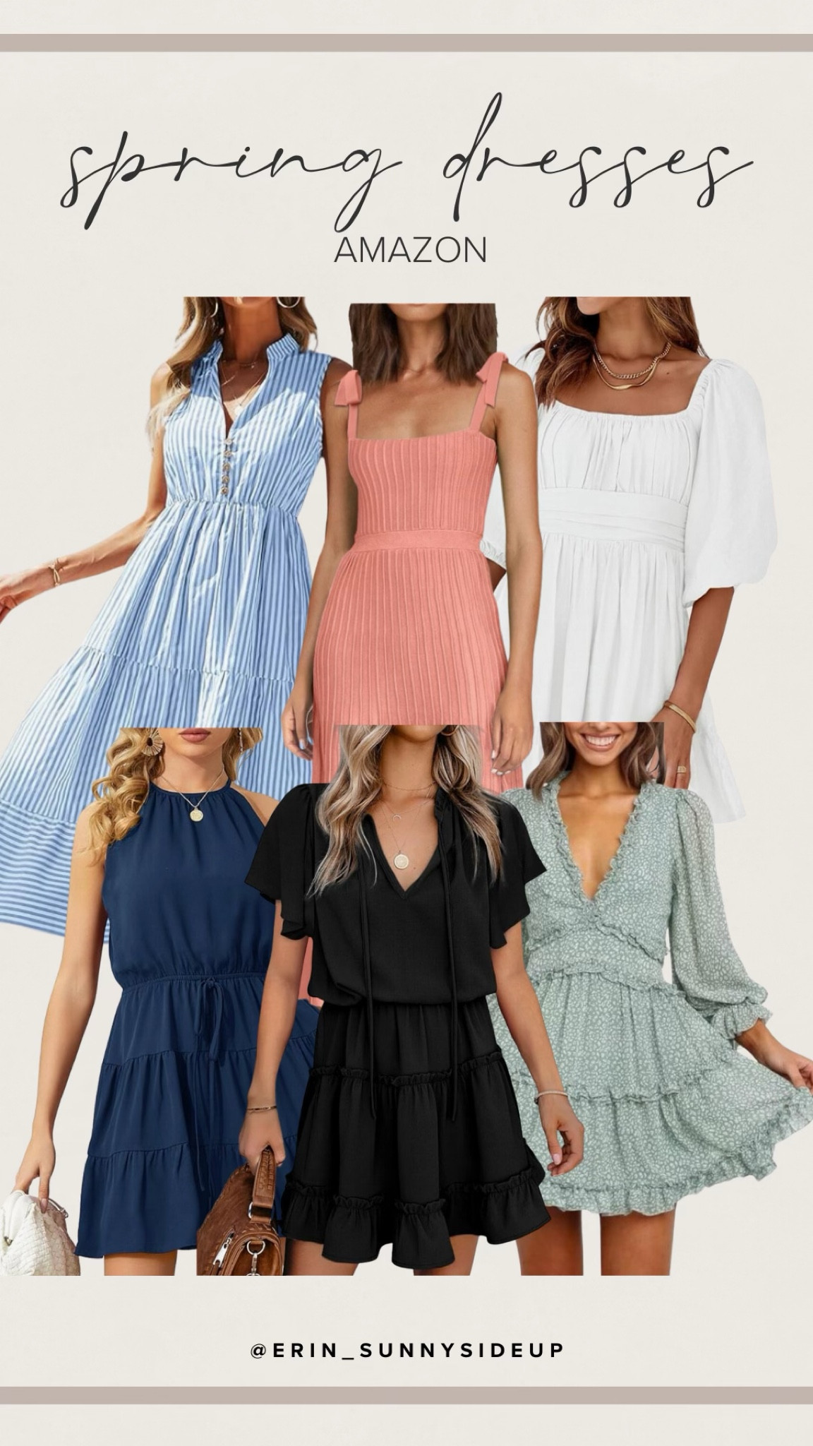 Spring Dresses from Amazon! 

#LTKSeasonal #LTKstyletip #LTKfindsunder50
