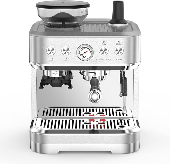 Garvee Espresso Machine with Milk Frother, All in One Cappuccino Latte Espresso Maker for Home Ba... | Amazon (US)