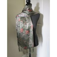 Asian 100% Silk Large Wrap | Etsy (US)