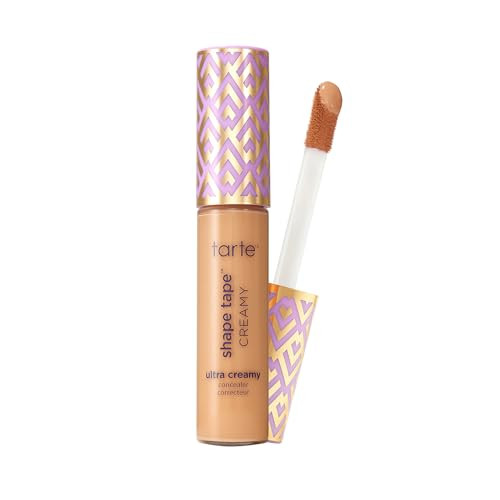 tarte shape tape creamy concealer – Full Coverage Makeup with Built-In Eye Cream, 24HR Hydrating Natural Moisturizing Matte Finish for Redness & Fine Lines, Vegan & Cruelty-Free | Amazon (US)