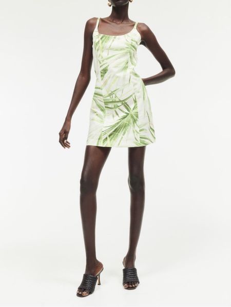 Palm leaf print dress 

#LTKfindsunder50 #LTKSeasonal #LTKstyletip