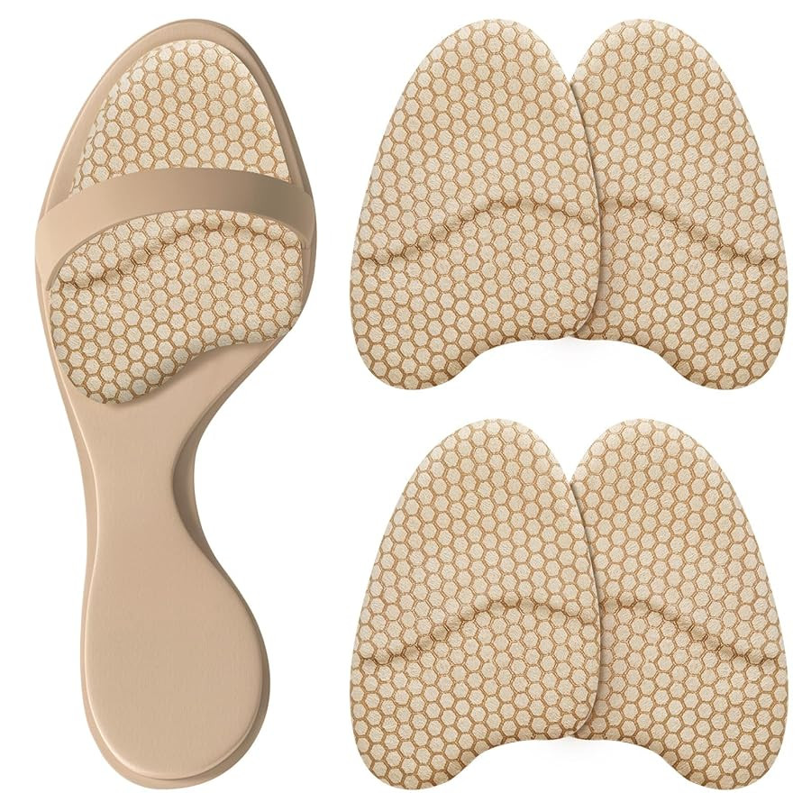 Metatarsal Pads for Women, Ball of Foot Cushions, Heel Inserts, High Heel Comfort Pads (2 Pairs),... | Amazon (US)