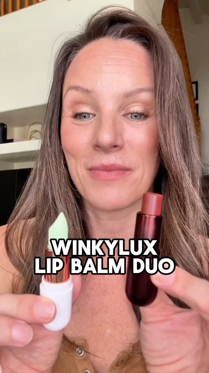 This duo is perfect if you love simple, everyday lip products. The Matcha Lip Balm keeps lips soft and hydrated with a creamy, comforting feel, while the Espresso ‘Tini balm adds a buildable nude tint with a smooth finish. Both are packed with nourishing ingredients like hyaluronic acid, ceramides, and plant oils for long-lasting hydration. #winkylux #lipbalm #lipbalmset #matchlipbalm  @winkylux