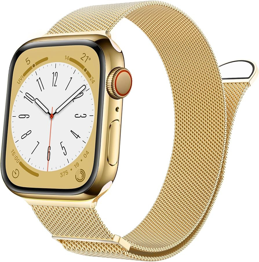 MARGE PLUS Compatible with Apple Watch Band Series 10, Ultra 2, SE, Ultra 9 8 7 6 5 4 Women and M... | Amazon (US)
