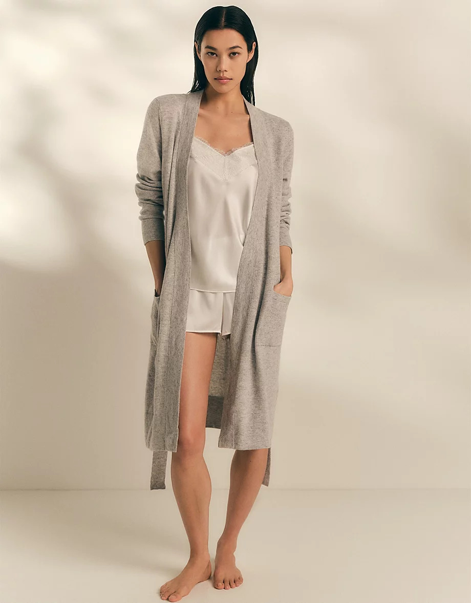 Cashmere Short Robe | The White Company UK & ROW