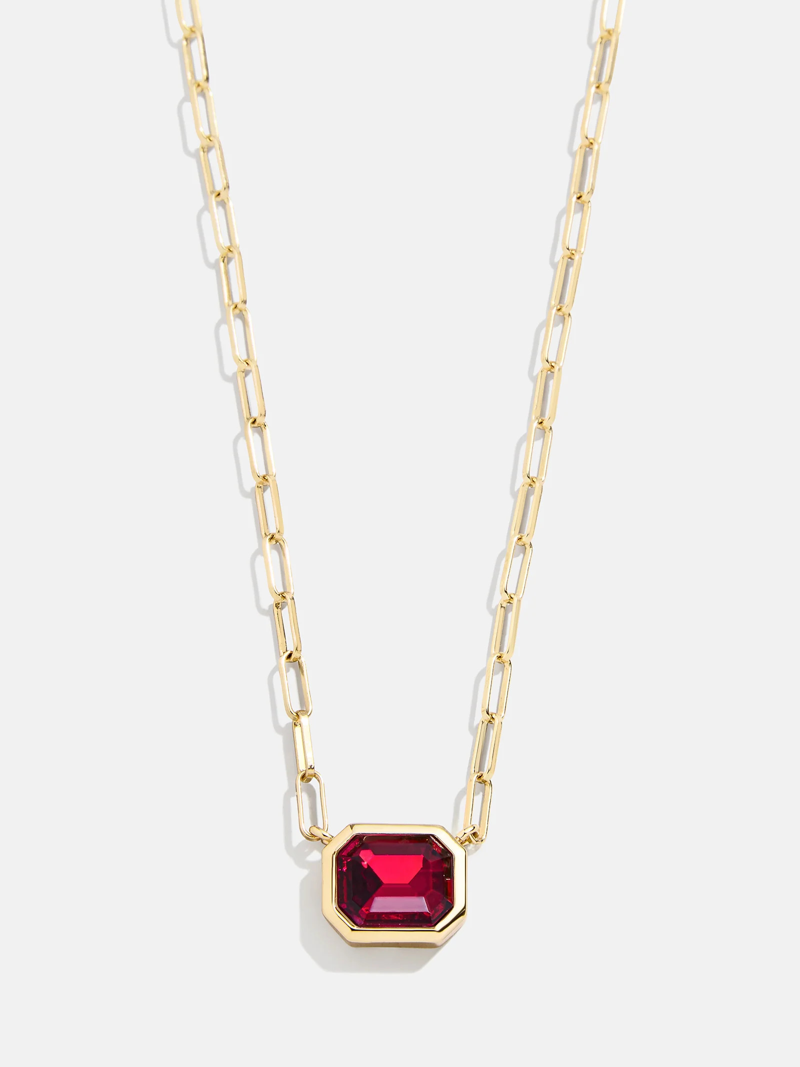 Born For You Birthstone Necklace - Garnet | BaubleBar (US)