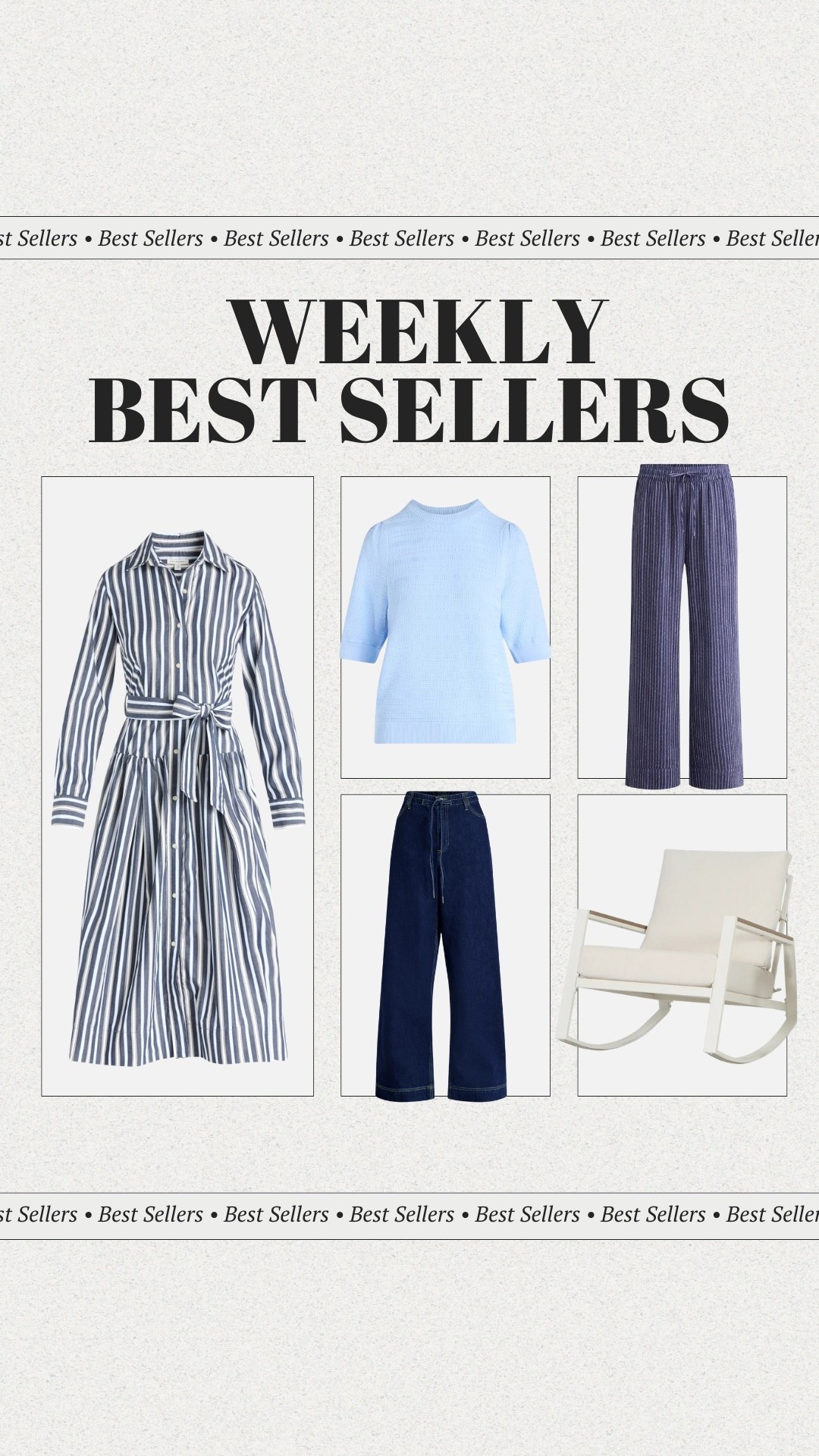 Weekly Best Sellers! This week we have the trendiest striped shirt dress. It is perfect for workwear or a teacher outfit. A pair of staple dark wash jeans that will go with any top! Plus, cute patio furniture that you'll love!

#LTKSeasonal #LTKFindsUnder100 #LTKHome