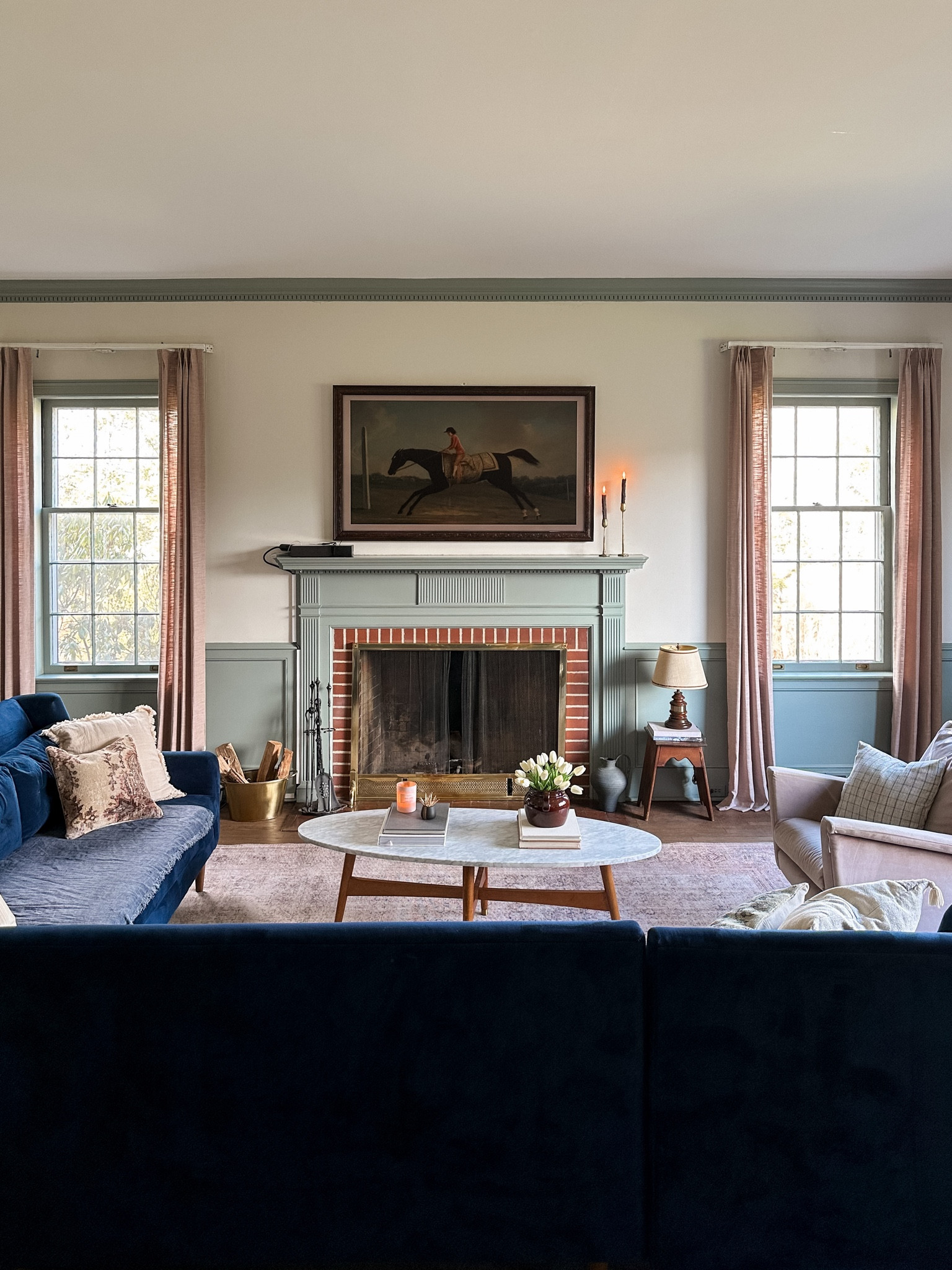 The “artwork” above my mantle is actually a tv!  

#LTKSpringSale #LTKsalealert #LTKhome