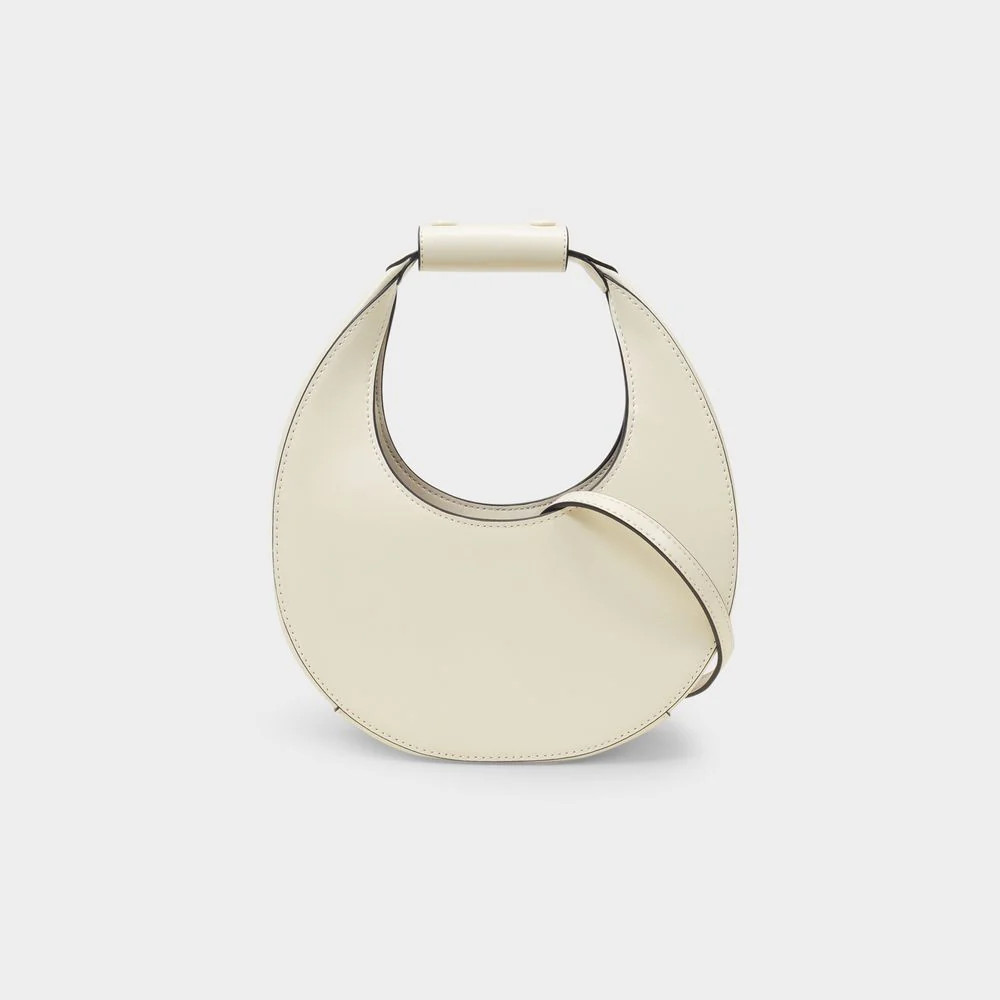Staud Women's Mini Moon Crossbody Bag in Beige | 07 Color 9244 Color CRM | LOZURI