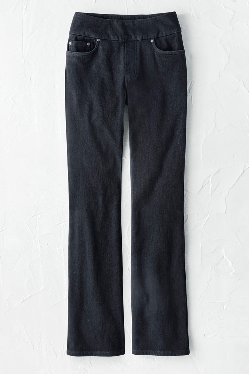 Knit Denim Pull-On Bootcut Jeans | Coldwater Creek