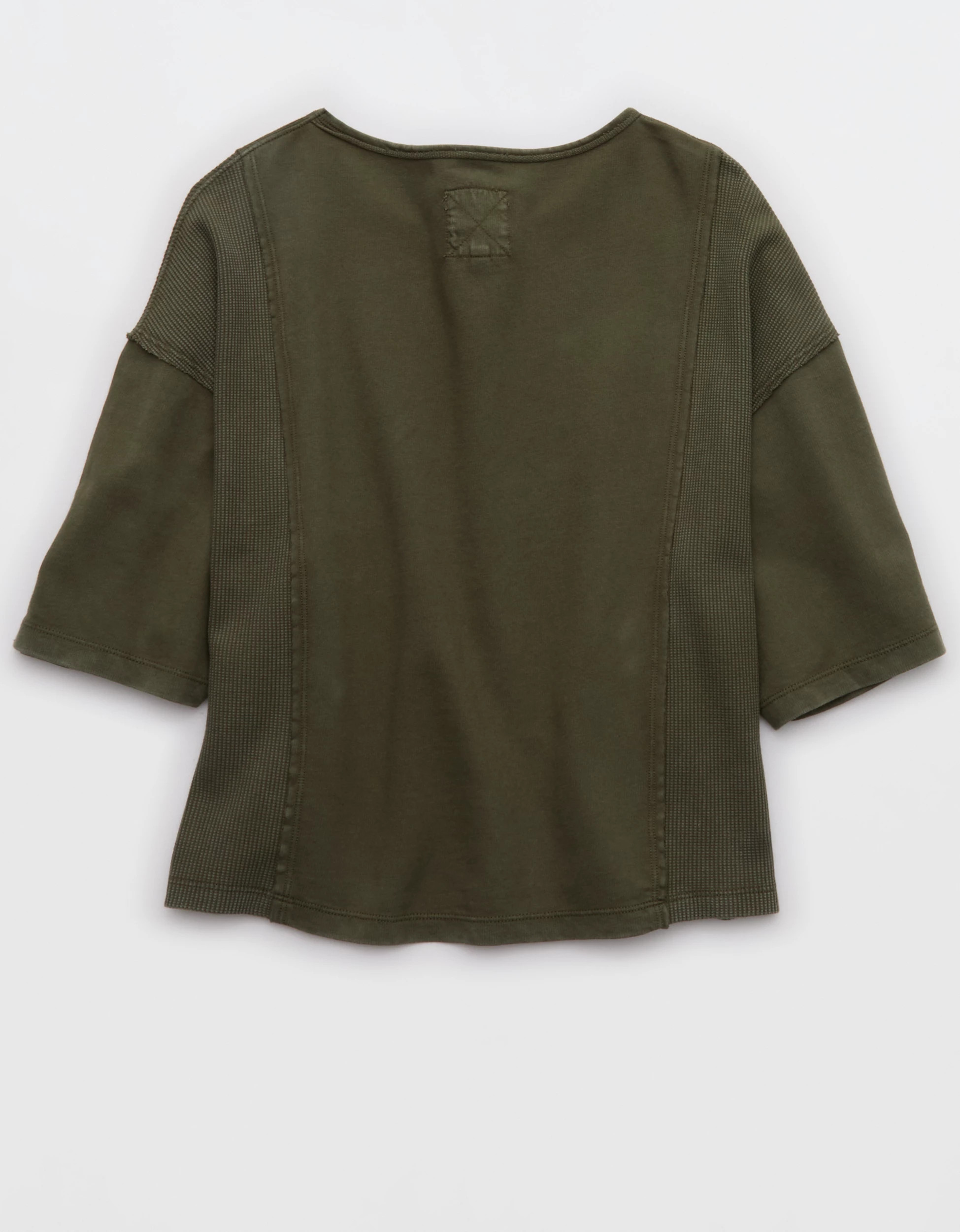 Aerie Unwind Waffle T-Shirt | Aerie