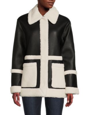 Faux Shearling Coat | Saks Fifth Avenue OFF 5TH