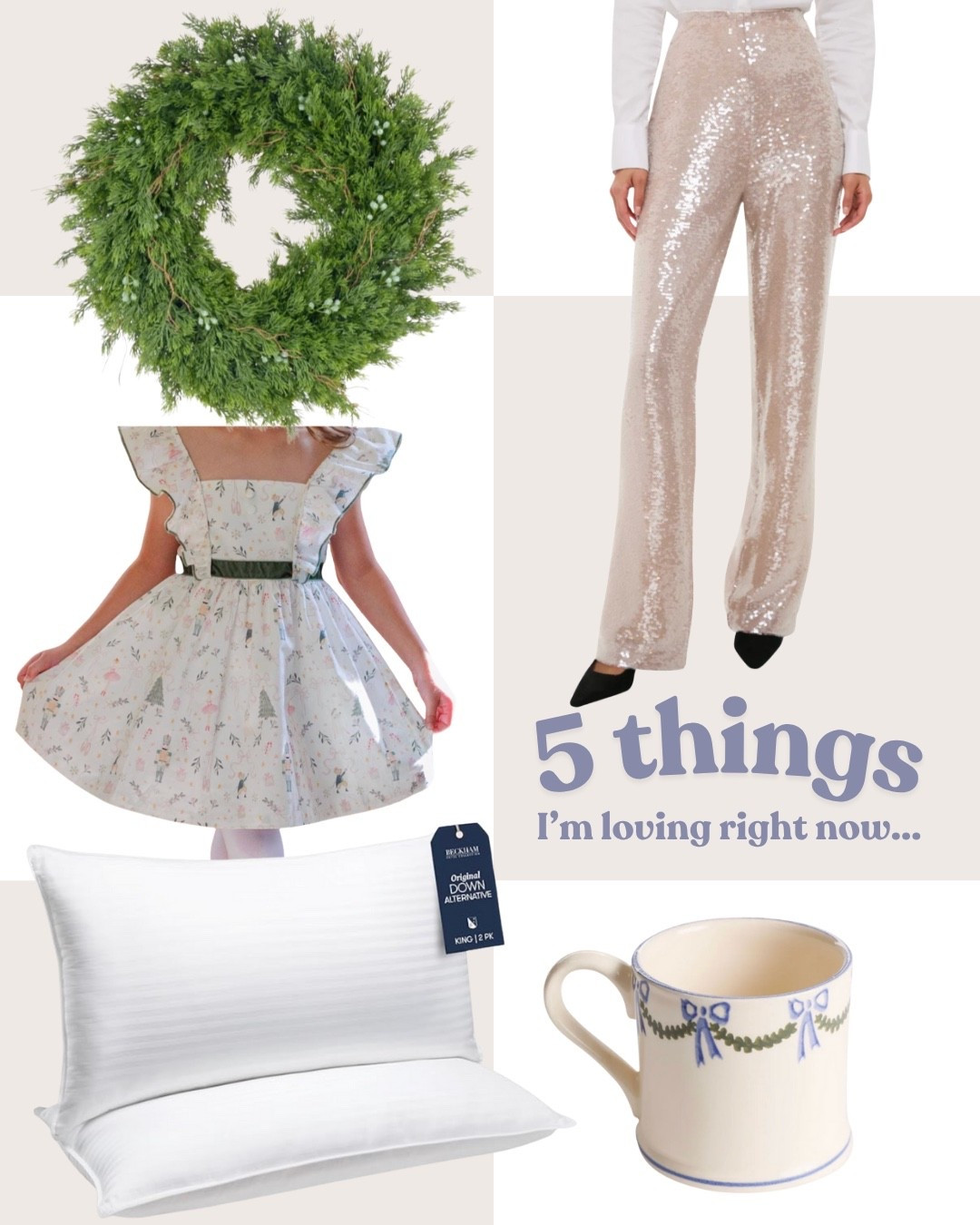 5 things I’m loving right now! 

#LTKHome #LTKStyleTip #LTKHoliday