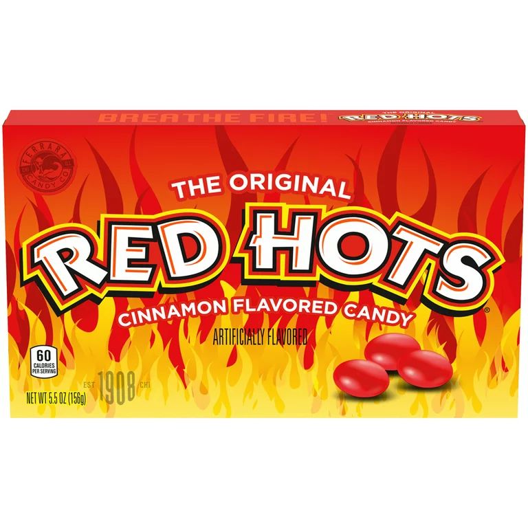 Red Hots Original Cinnamon Flavored Candy, Theater Box, 5.5 oz | Walmart (US)