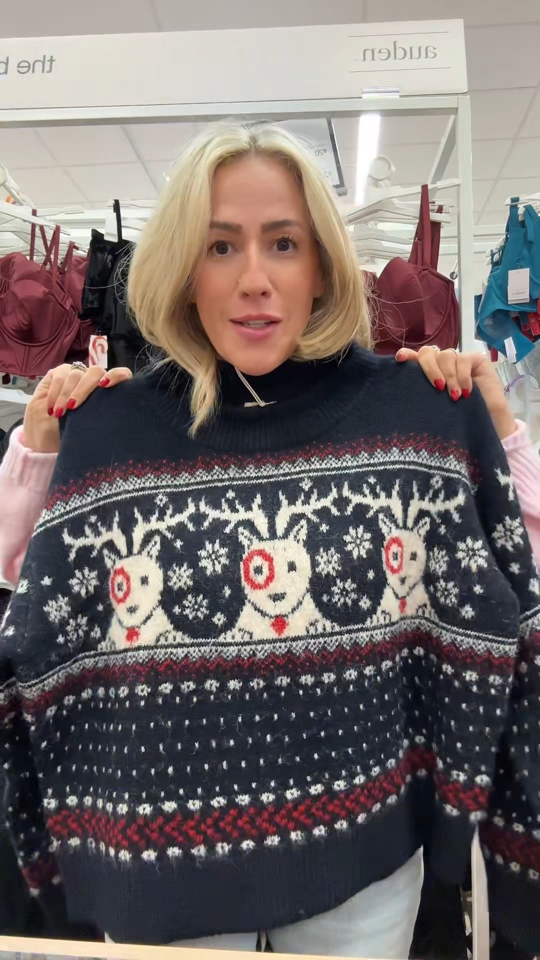 Bullseye Christmas sweater from Target 

#LTKHoliday #LTKSeasonal #LTKCyberWeek