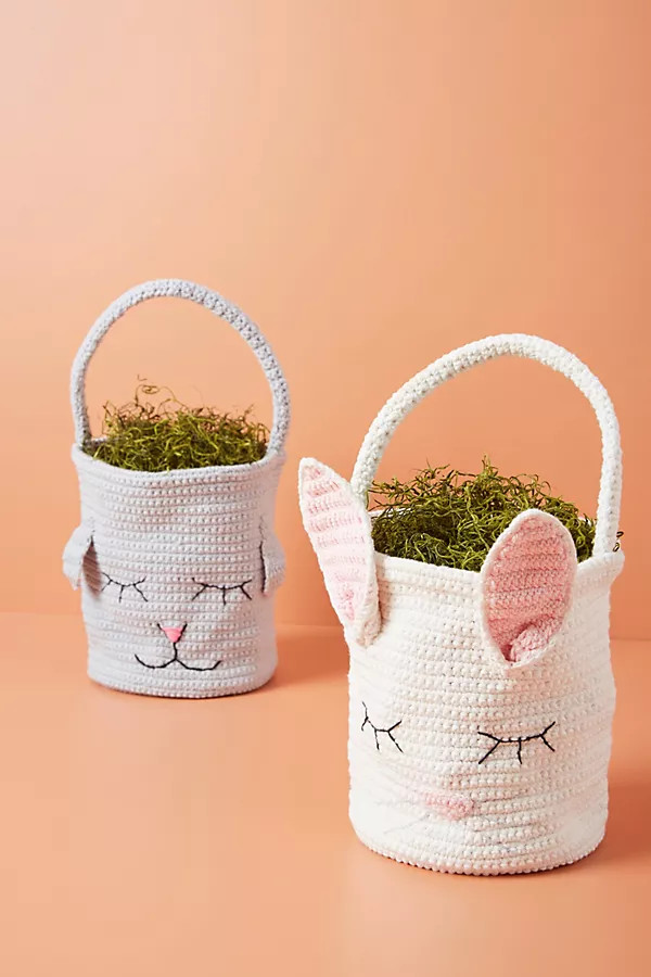 Woven Easter Basket | Anthropologie (US)