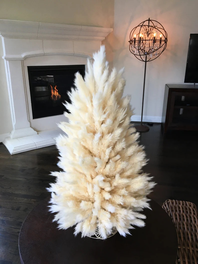 26.5 Pampas Grass Christmas Tree With Lights | Etsy | Etsy (US)