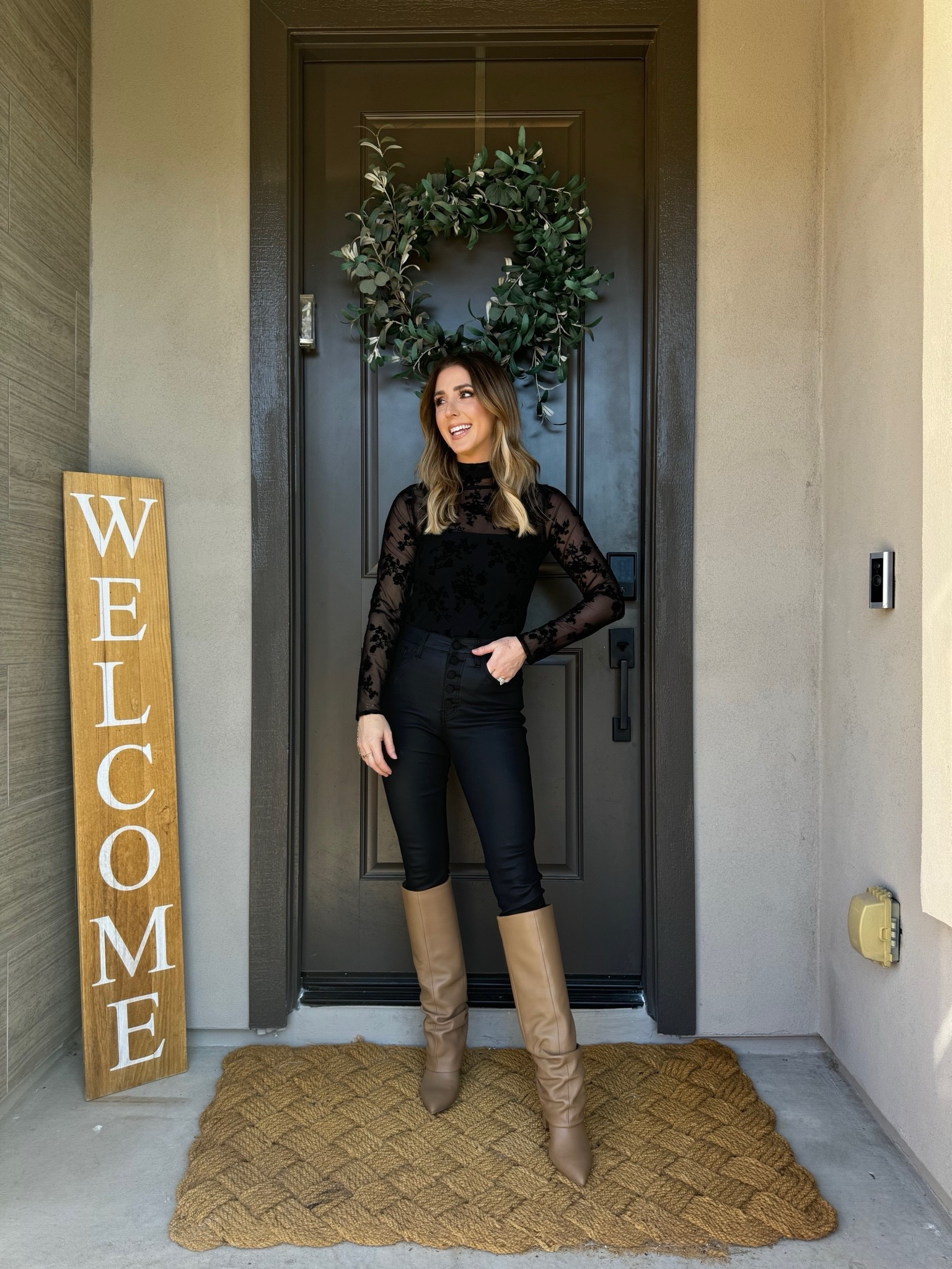 My boots are on sale today!! Tons of sizes still available. Jeans and top run true to size and are cute for the holidays!

Women’s boots
Outfit idea
Winter outfit

#LTKShoeCrush #LTKHoliday #LTKSaleAlert