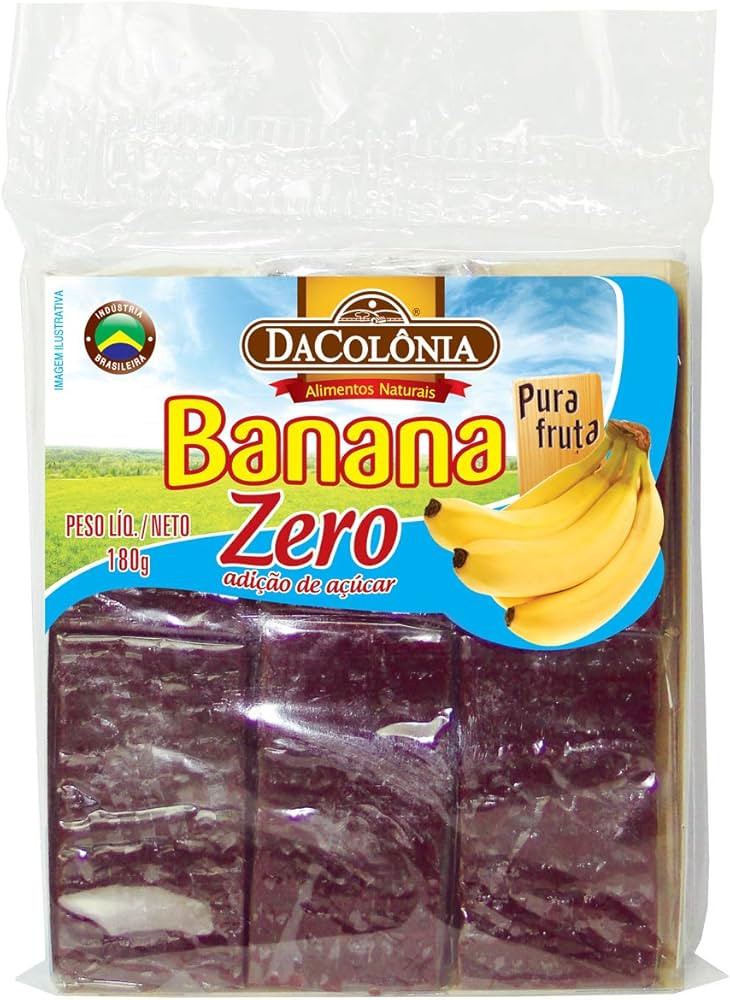 DaColônia Banana Zero Cartela 180G Dacolonia | Amazon (BR)