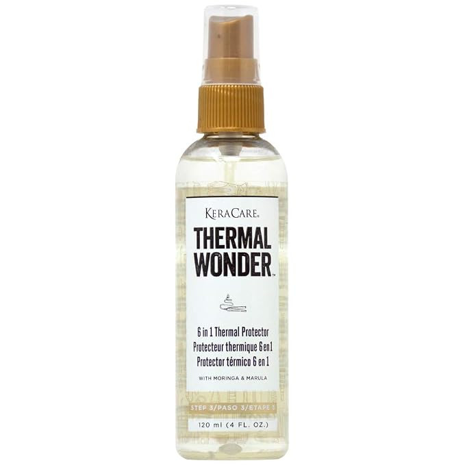 KeraCare Thermal Wonder 6 in One Thermal Protector - 4 oz - With Moringa and Marula for Moisture ... | Amazon (US)