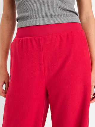 Extra High-Waisted Microfleece Wide-Leg Sweatpants | Old Navy (US)