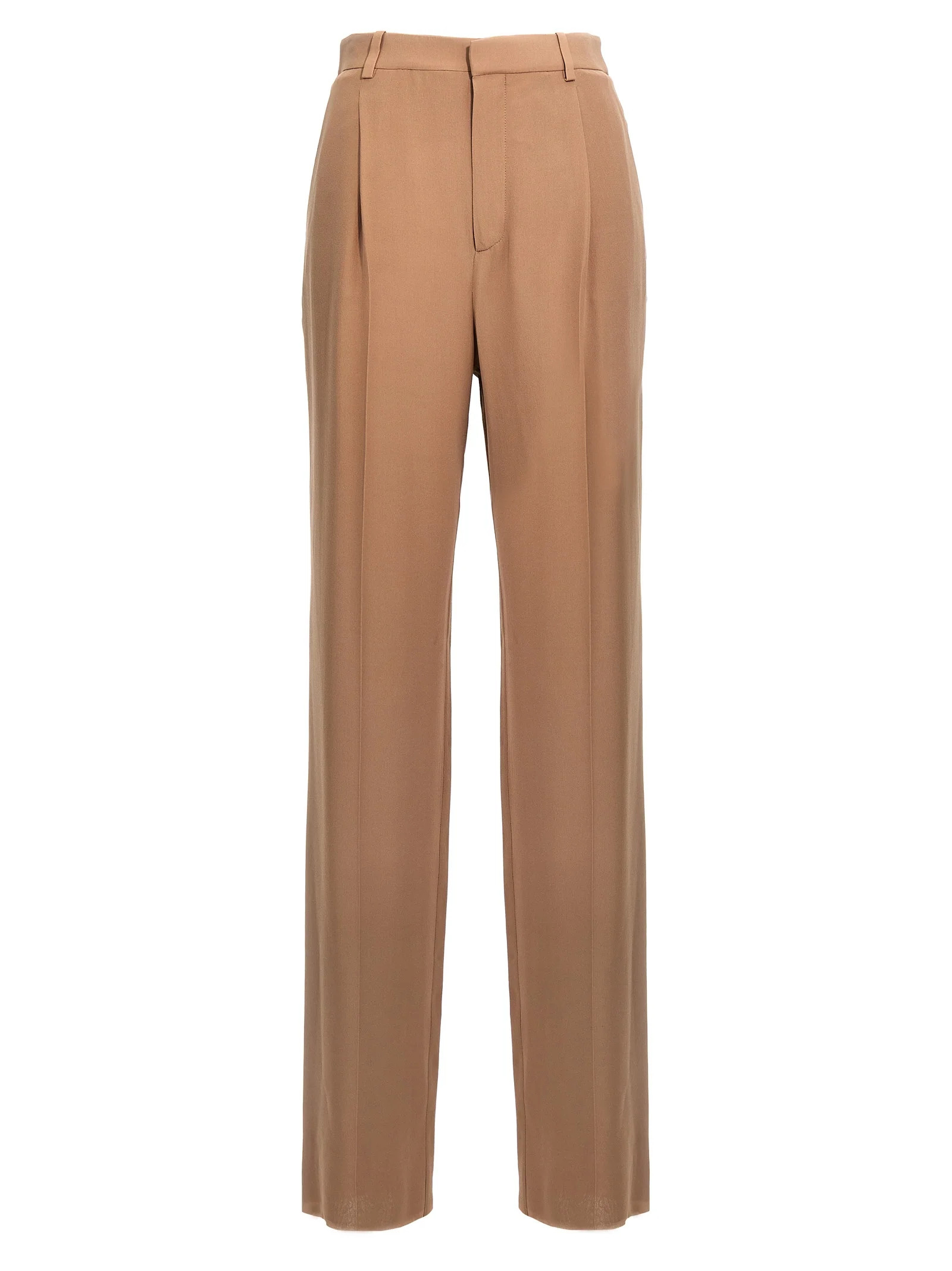 Saint Laurent Crepe Silk Pants 36 FR | Balardi