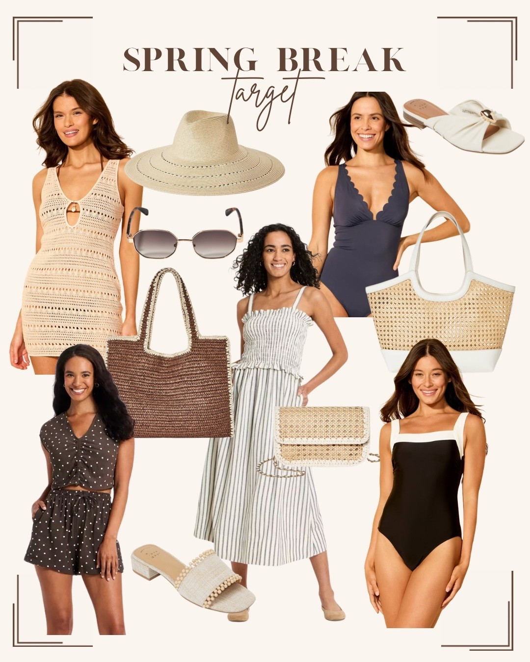 Spring break/ resort wear from target // swim coverup // one piece swimsuits // summer dresses // pool side // spring fashion 

#LTKTravel #LTKSeasonal