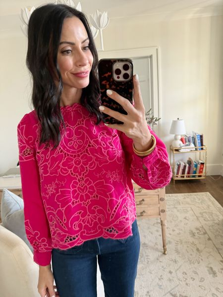 Look if the day- pink blouse from Anthropologie 

#LTKover40 #LTKhome #LTKMostLoved
