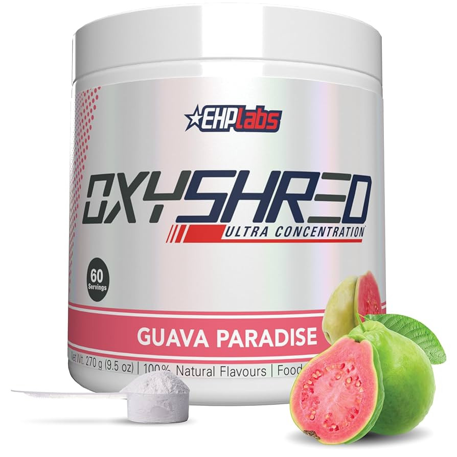 EHP Labs OxyShred Pre Workout Powder & Shredding Supplement - Preworkout Powder with L Glutamine ... | Amazon (US)