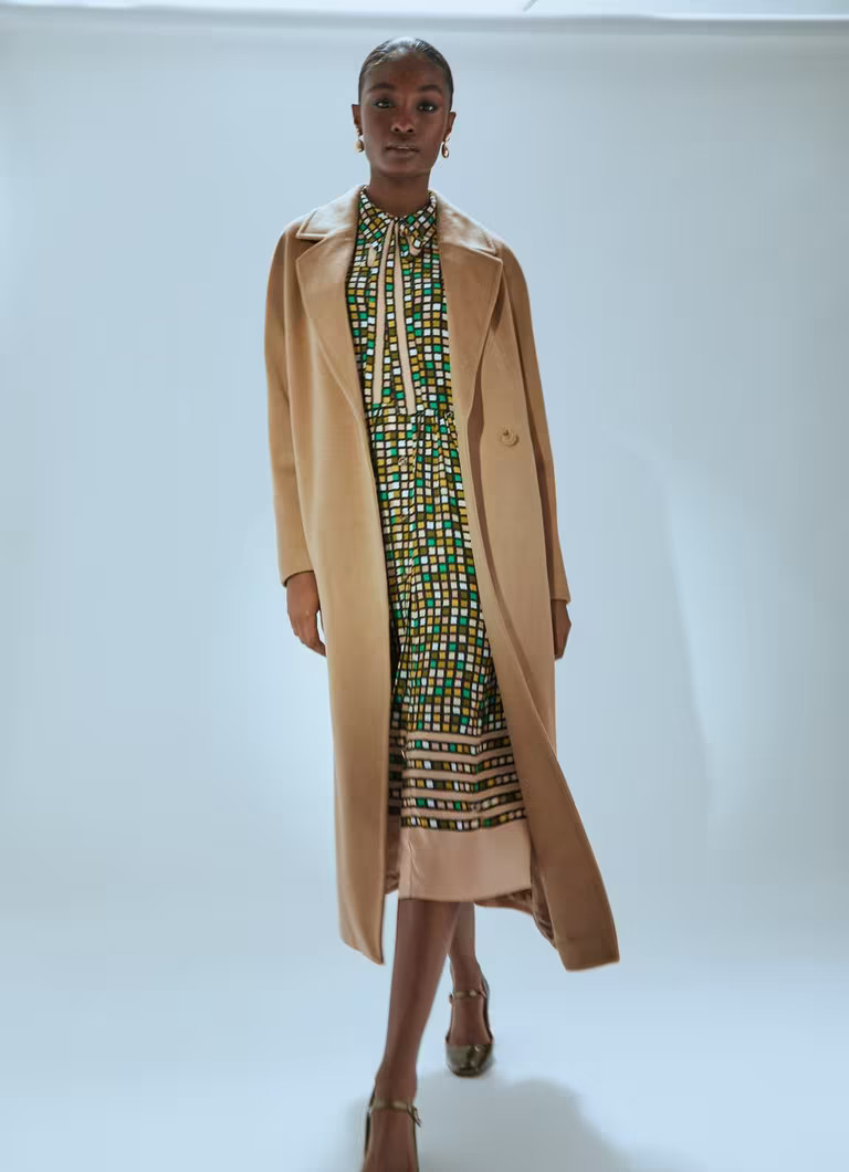 Frances Camel Maxi Wool Coat | L.K. Bennett (UK)