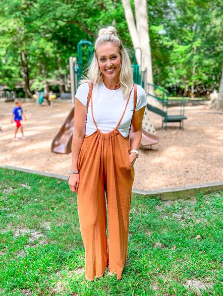 Cute everyday casual look for stay-at-home moms! Cute jumpsuit! 

#LTKfamily #LTKbump #LTKunder100