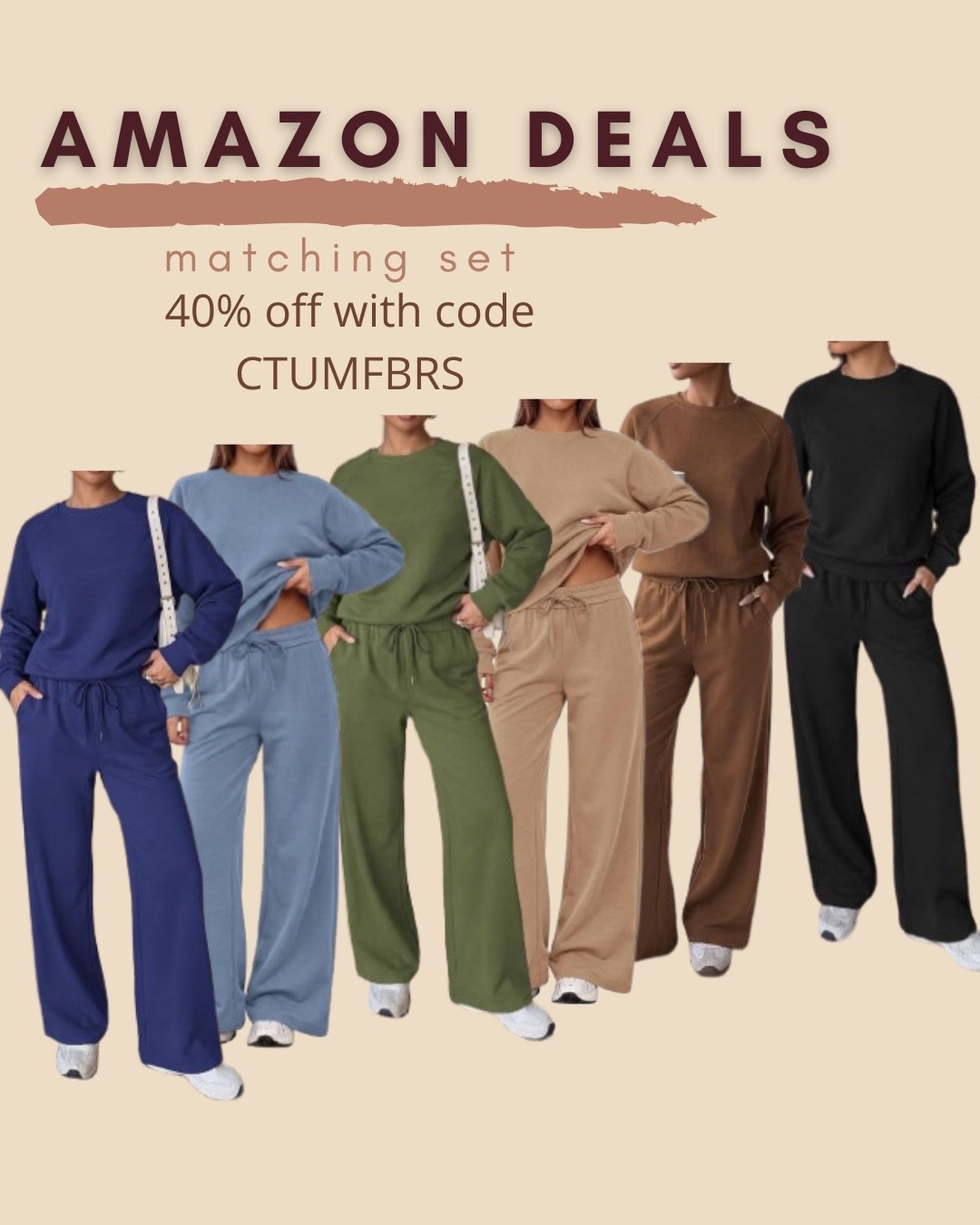 $20 ends 9/13

Amazon set
Amazon fashion
Amazon deals
Matching set
Two piece set
Comfy outfit
Lounge set
Travel outfit

#LTKSaleAlert