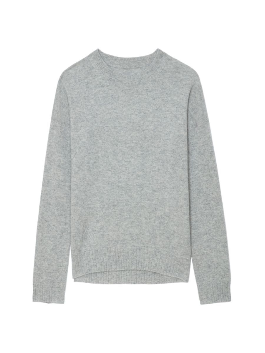 Cici Cashmere Star-Patch Sweater | Saks Fifth Avenue