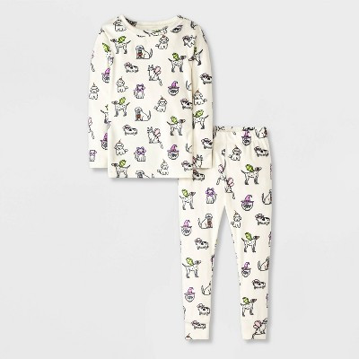 Toddler Girls' 2pc Snuggly Soft Long Sleeve Pajama Set - Cat & Jack™ | Target