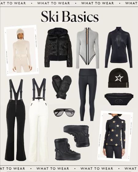 Ski Outfits - Ski basics - ski gear - ski essentials - what to wear to ski - winter outfits - winter travel - what to pack for ski trip 

#LTKSeasonal #LTKstyletip