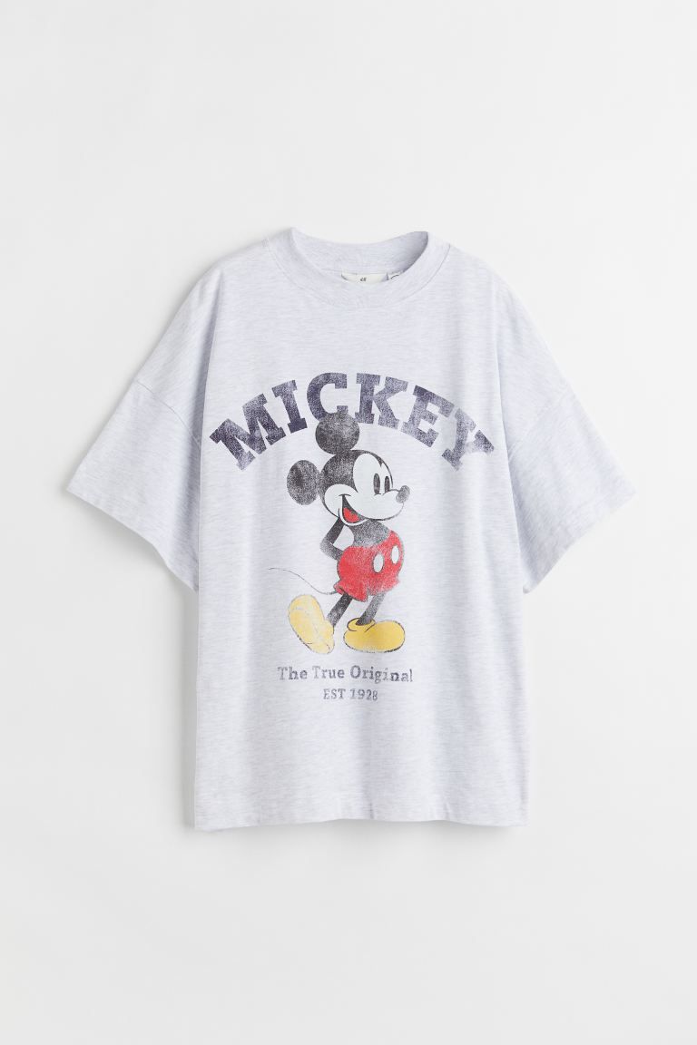 Long Printed T-shirt | H&M (US + CA)