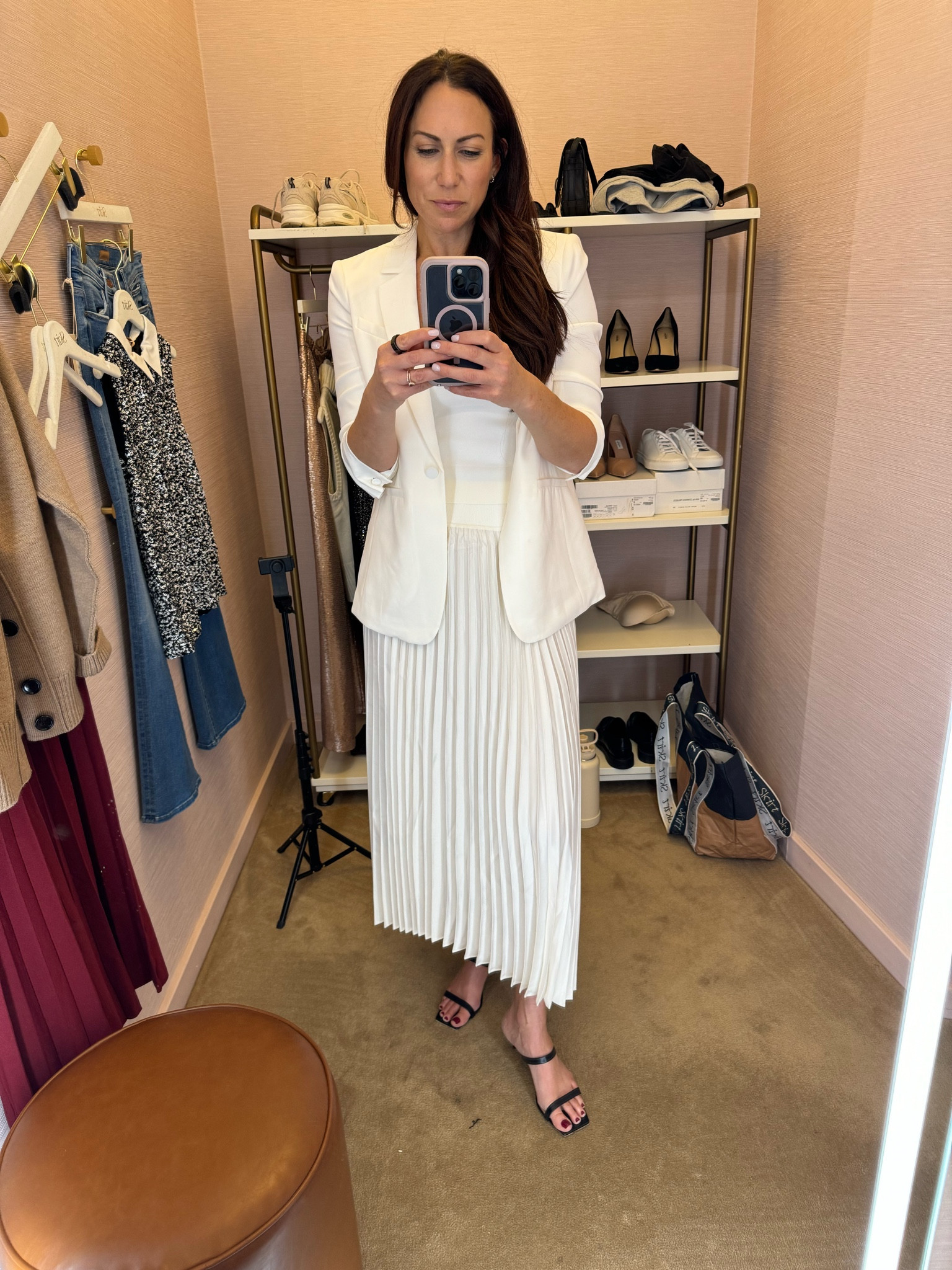 All white for NYE 🪩

#LTKHoliday #LTKSeasonal #LTKStyleTip