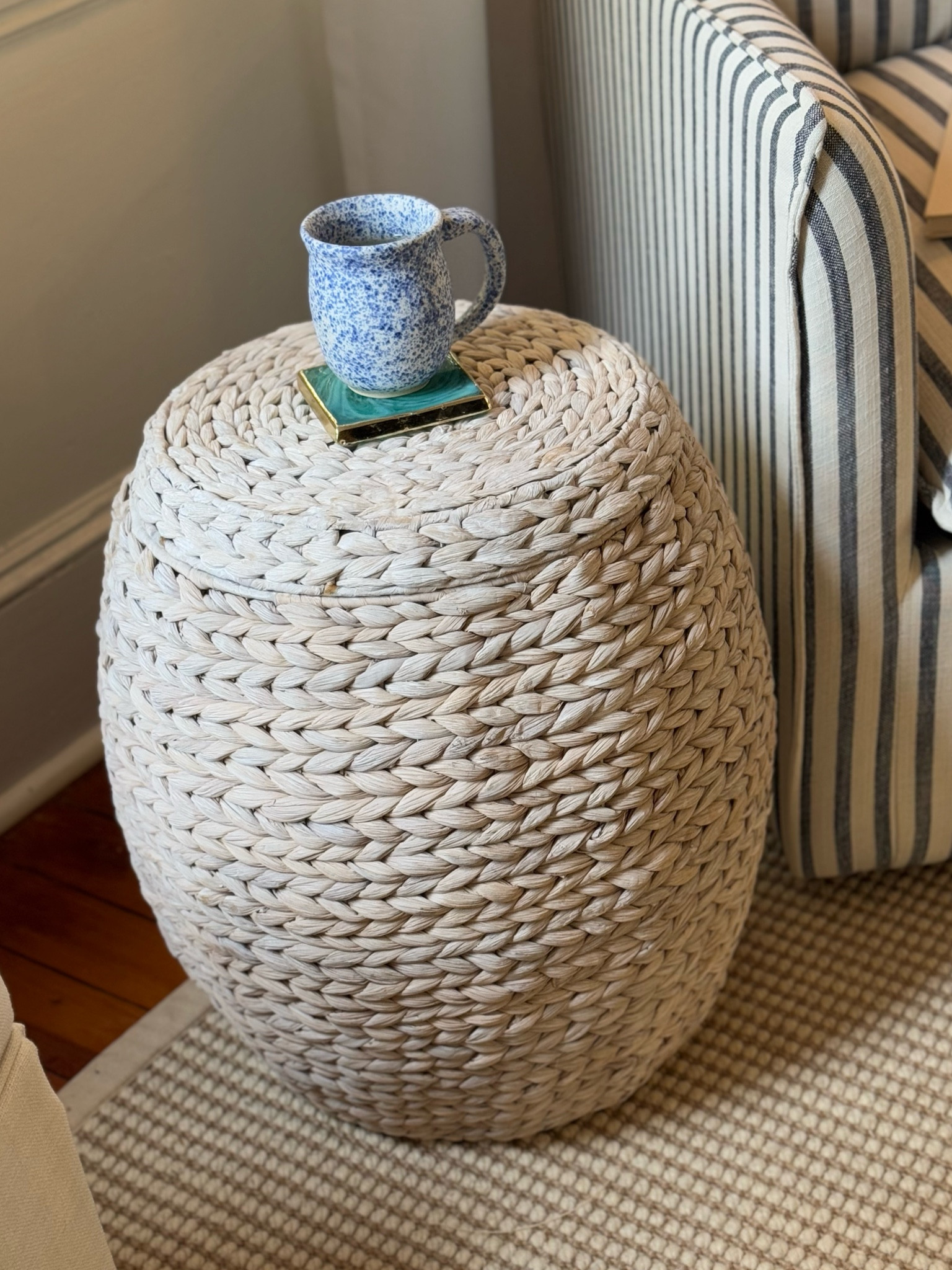 Side table with storage. Nancy Meyers home decor that’s multipurpose. 🤍

#LTKFamily #LTKHome