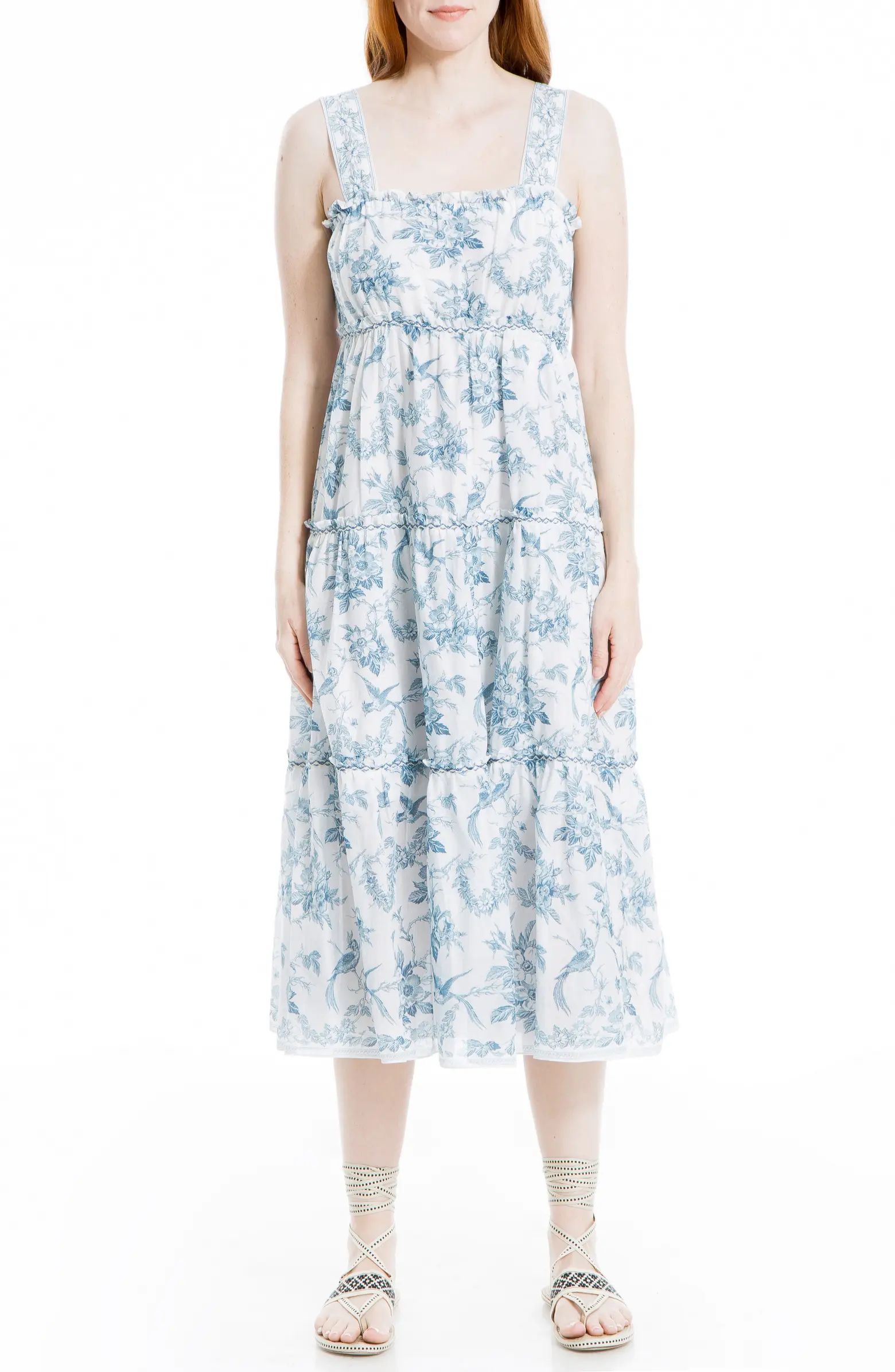 Rating 4.5out of5stars(12)12Sleeveless Printed Tiered DressMAXSTUDIO | Nordstrom Rack