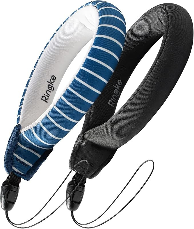 Ringke Waterproof Float Strap (2 Pack), Floating Strap, Wristband, Hand Grip, Lanyard Compatible ... | Amazon (US)