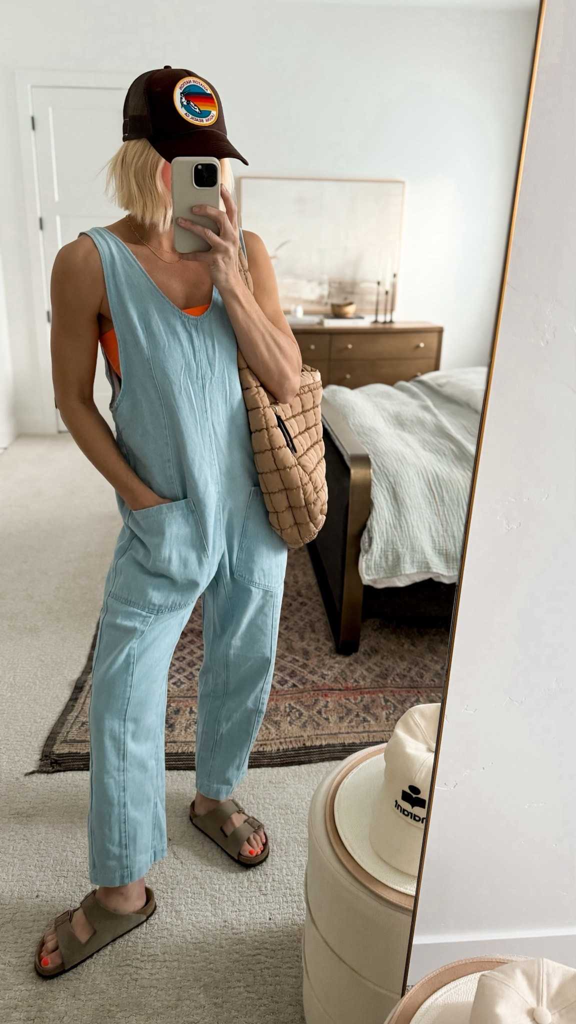 Free people lookalike overalls for half the price! And found a similar tube top too.

Quilted carryall bag restocked in this color - FP piece I think is worth it. 


Vacation outfit
Spring style 

#LTKtravel #LTKSeasonal