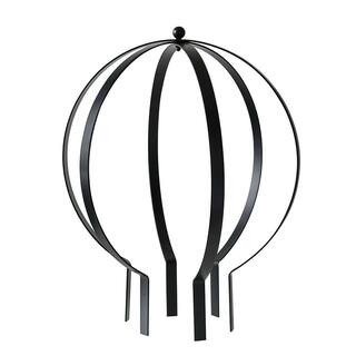 Decor WOW! DESIGNER SERIES 19.5 in. x 16 in. Small Decor Wow Black Metal Decorative Garden Orname... | The Home Depot