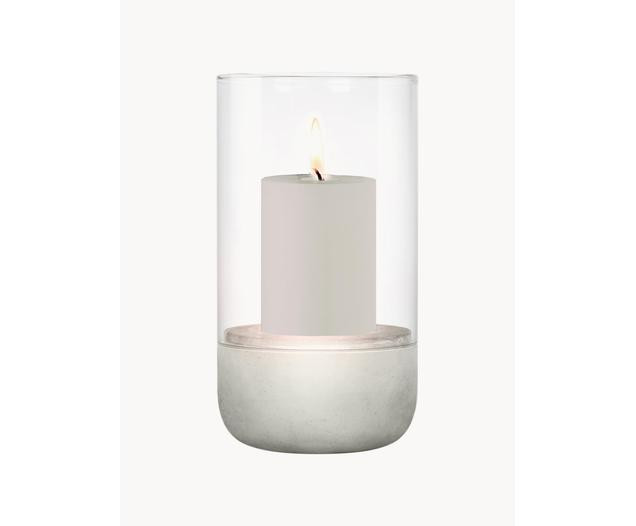 Windlicht Calma aus Glas, H 23 cm | Westwing EU